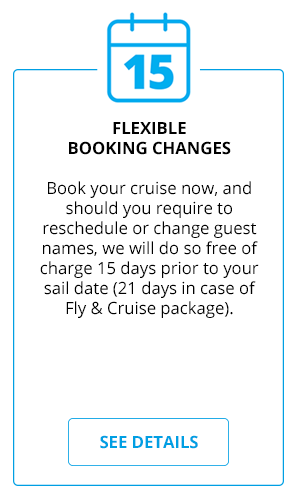 Booking flexibility | MSC Cruises