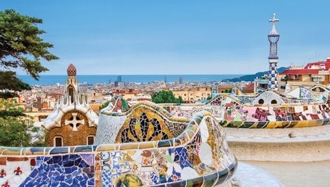 barcelona spain, Park Güell,Aquarium Barcelona barcelona spain, Park Güell,Aquarium Barcelona