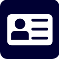 ID card icon