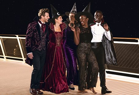 Halloween Cruises, friends target | MSC Cruises