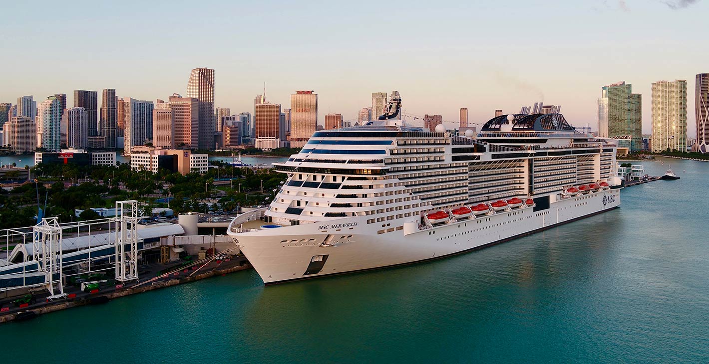 MSC Meraviglia at PortMiami | MSC Cruises