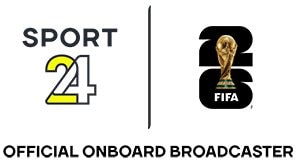 FIFA World Cup 26™ live on board. Powered by Sport 24 - Official logo | MSC Cruises FIFA World Cup 26™ live on board. Powered by Sport 24 - Official logo | MSC Cruises