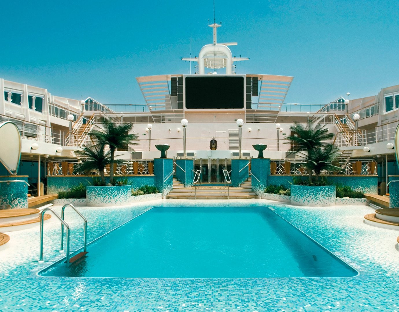 Copacabana pool area Copacabana pool area