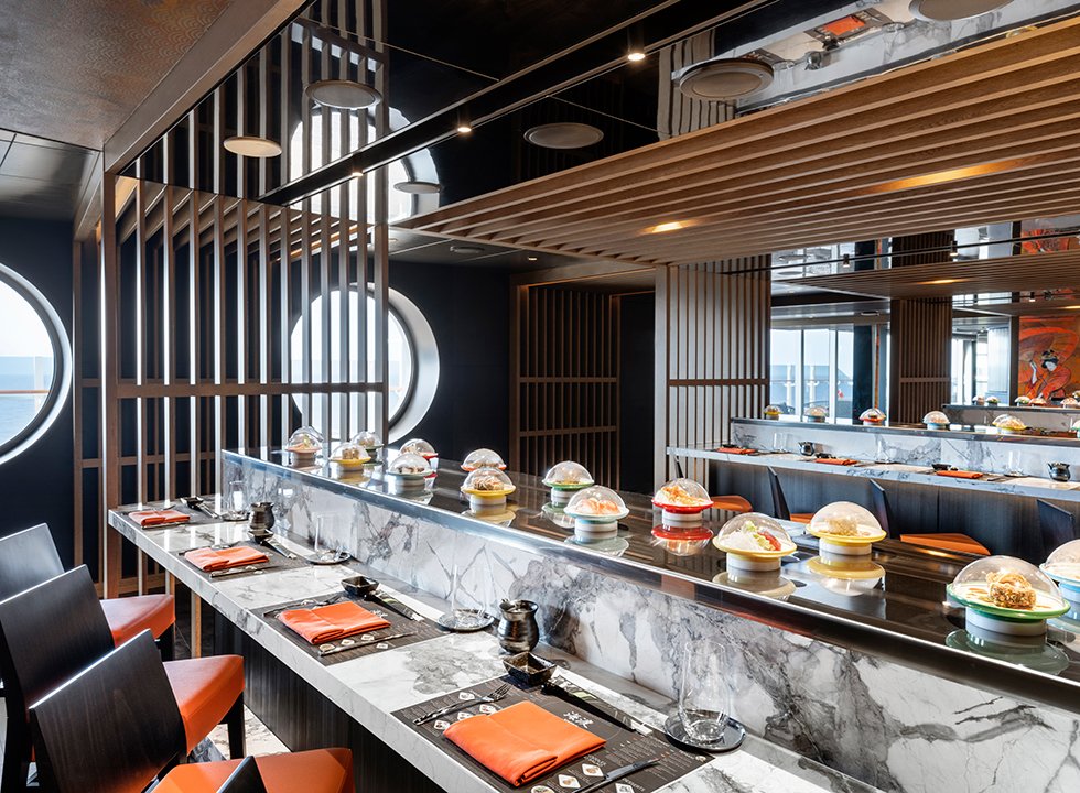Kaito sushi bar, MSC Seascape | MSC Cruises