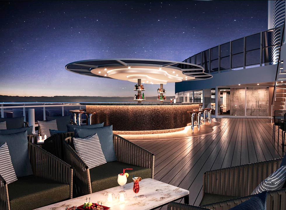 Sky bar | MSC Seashore