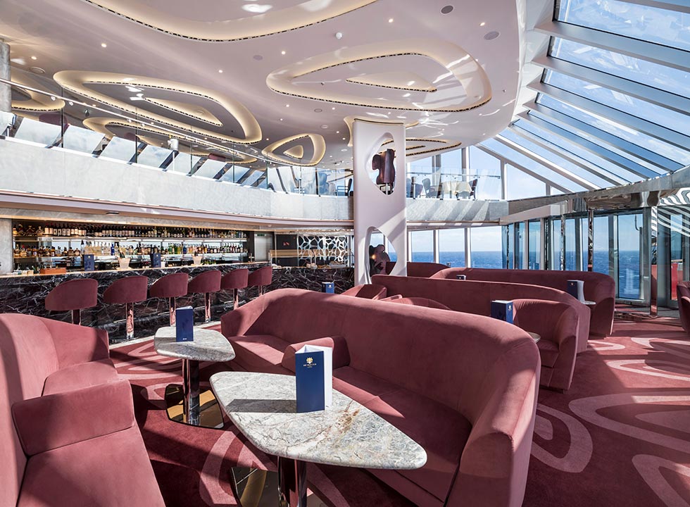 MSC Yacht Club - Top Sail Lounge   MSC Yacht Club - Top Sail Lounge