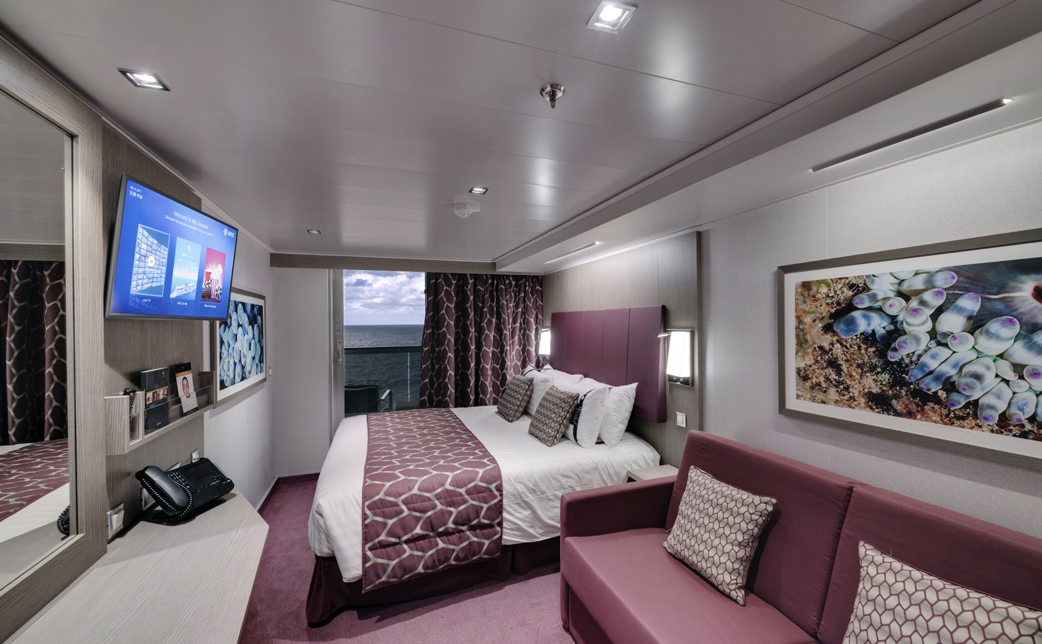 Cruise Cabins And Suites Accommodation Msc Cruises