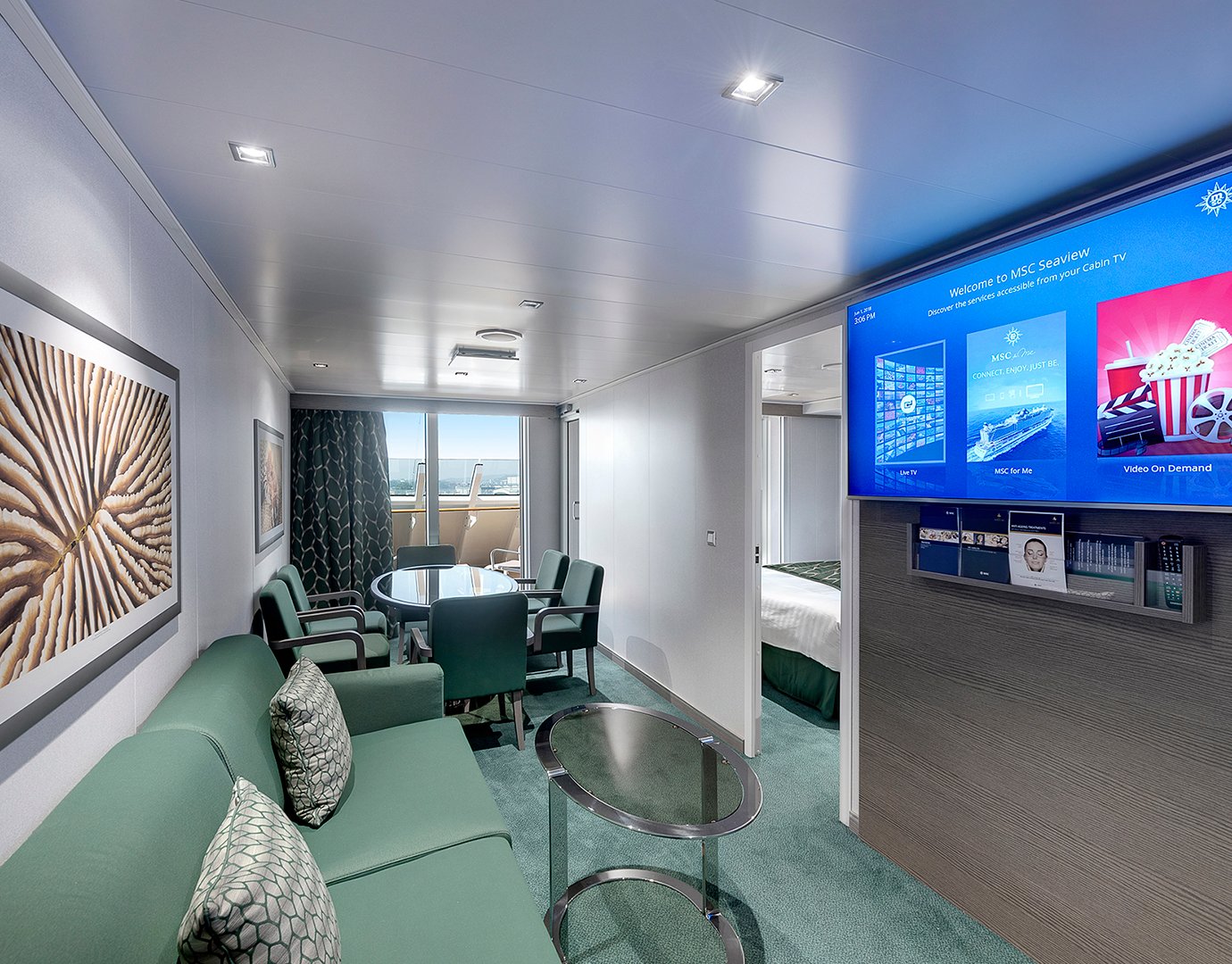 MSC Seaview Cabin: Two Bedroom Grand Suite MSC Seaview Cabin: Two Bedroom Grand Suite