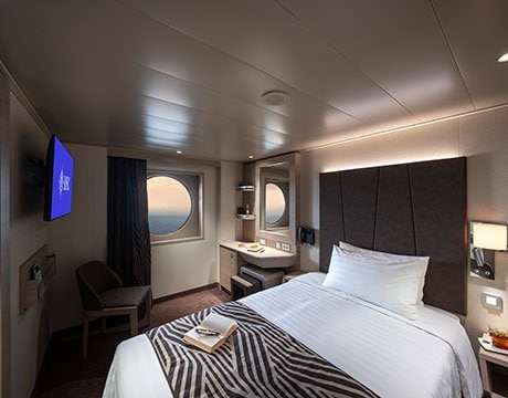 Studio Ocean view, MSC World Europa | MSC Cruises  Studio Ocean view, MSC World Europa | MSC Cruises