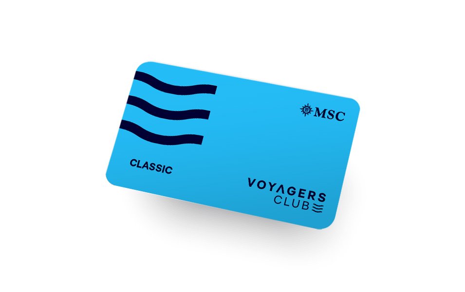 MSC Voyagers Club Classic Membership | MSC Cruises