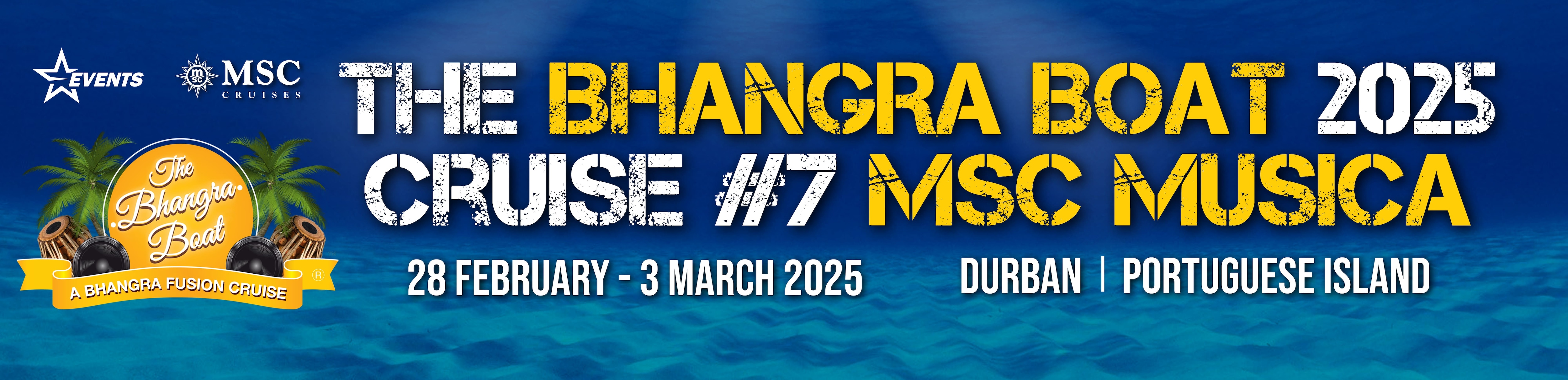 Bhangra Boat 2025 MSC Musica Cruises