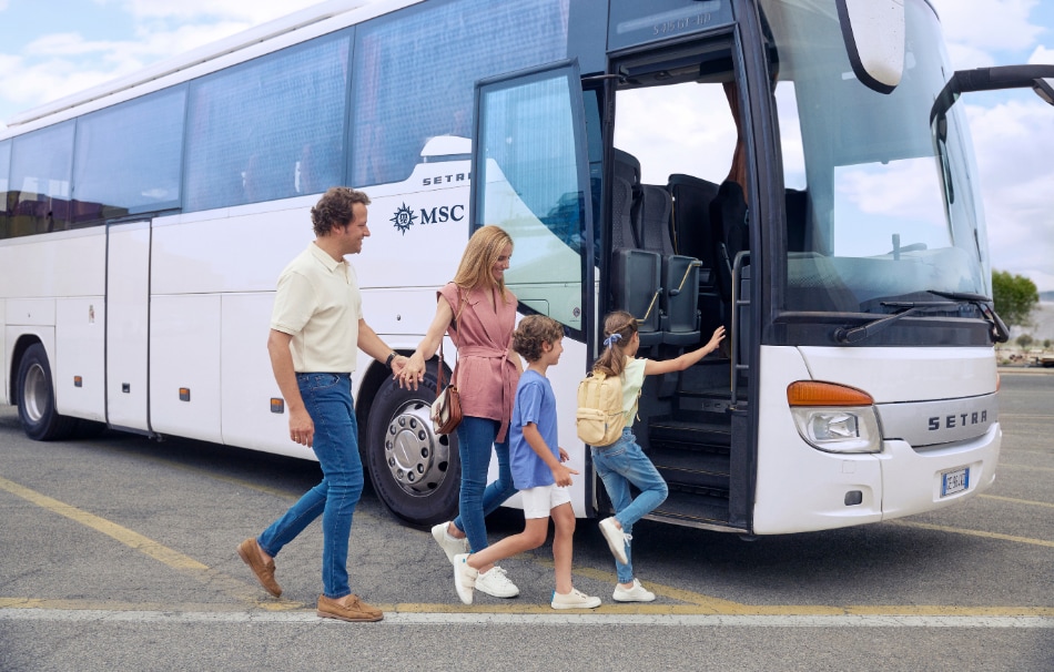 transfers included | MSC Cruises transfers included | MSC Cruises