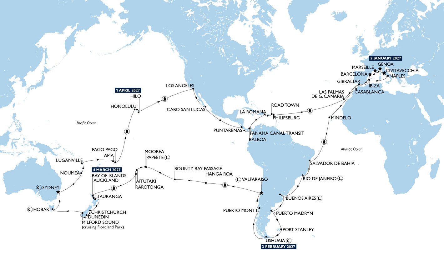 New Map| MSC Cruises 