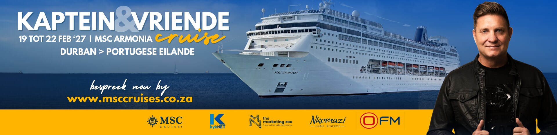 Kaptein Vriende || MSC Cruises