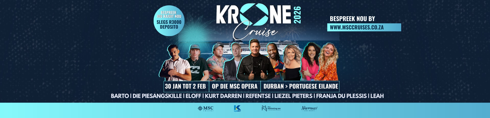 Krone Cruse 2026 || MSC CRUSIES Krone Cruse 2026 || MSC CRUSIES