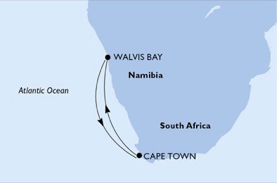 South Africa, Namibia